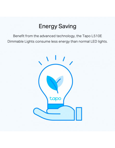 BEC LED wireless TP-LINK, 800lm, 8.7W, E27, se conecteaza la