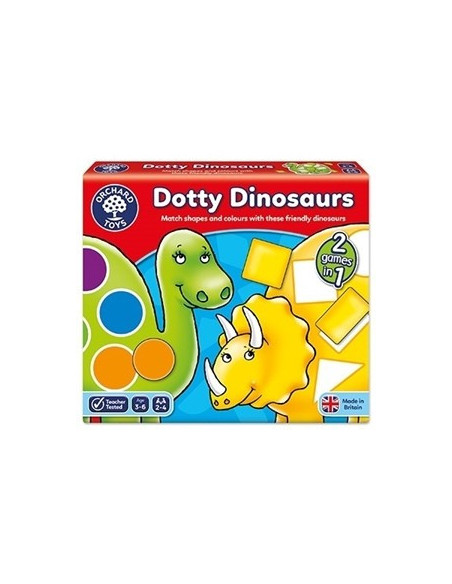 Joc educativ Dinozaurii cu pete DOTTY DINOSAURS,OR062