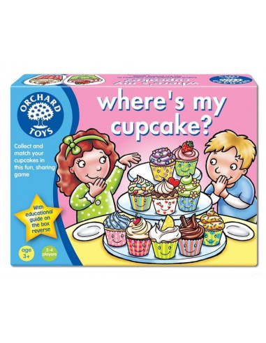 Joc educativ in limba engleza Briosa WHERE'S MY CUPCAKE?,OR013