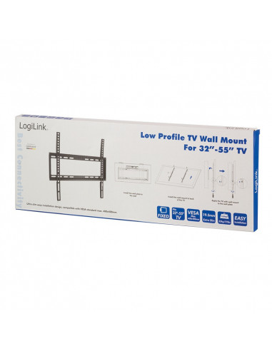 SUPORT de perete LOGILINK, pt 1 TV/monitor plat, diag. max 55