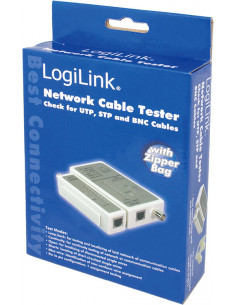 TESTER CABLU RETEA LOGILINK pt. cablu UTP, FTP si coaxial 2