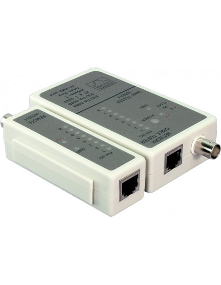 TESTER CABLU RETEA LOGILINK pt. cablu UTP, FTP si coaxial TESTER CABLU RETEA LOGILINK pt. cablu UTP, FTP si coaxial