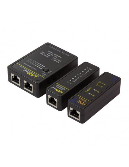 TESTER CABLU RETEA LOGILINK, pt. cablu UTP, FTP, coaxial