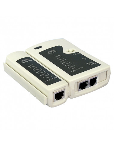 TESTER CABLU RETEA LOGILINK, pt. cablu UTP, FTP, conector RJ45