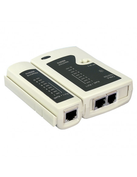 TESTER CABLU RETEA LOGILINK, pt. cablu UTP, FTP, conector RJ45