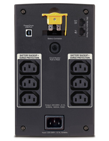 UPS APC, "Back-UPS BX", Line Int. cu management, tower