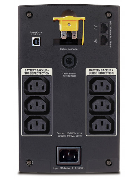 UPS APC, "Back-UPS BX", Line Int. cu management, tower