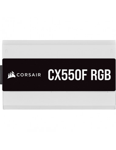 Sursa Corsair CX550F RGB White 80+ Bronze, 550W,CP-9020225-EU