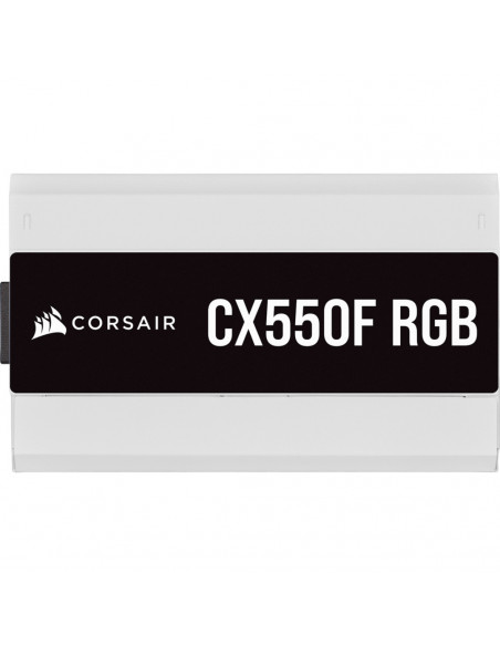 Sursa Corsair CX550F RGB White 80+ Bronze, 550W,CP-9020225-EU