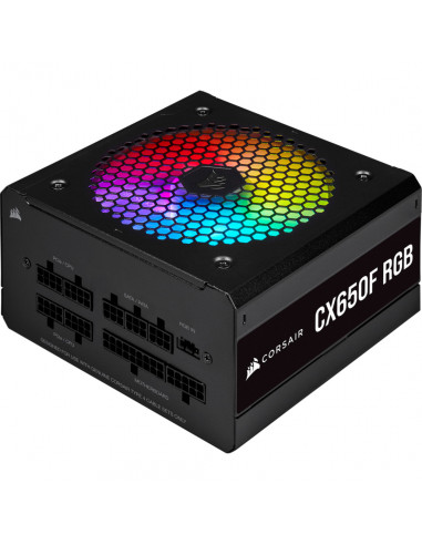 Sursa Corsair CX650F RGB Black 80+ Bronze, 650W,CP-9020217-EU
