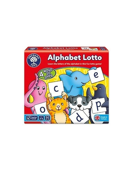Joc educativ loto in limba engleza Alfabetul ALPHABET