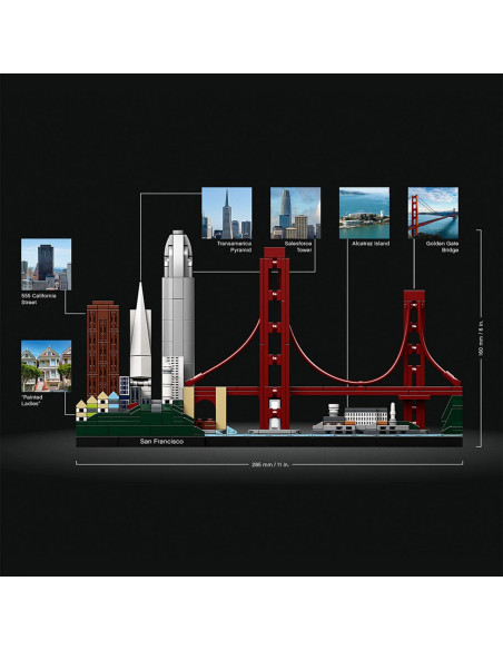 Lego Architecture San Francisco 21043,21043