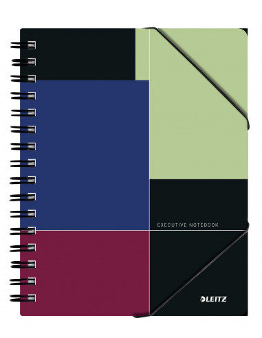 CAIET BIROU SPIRA A5 AR NEGRU-VIOLET EXECUTIVE BE MOBILE