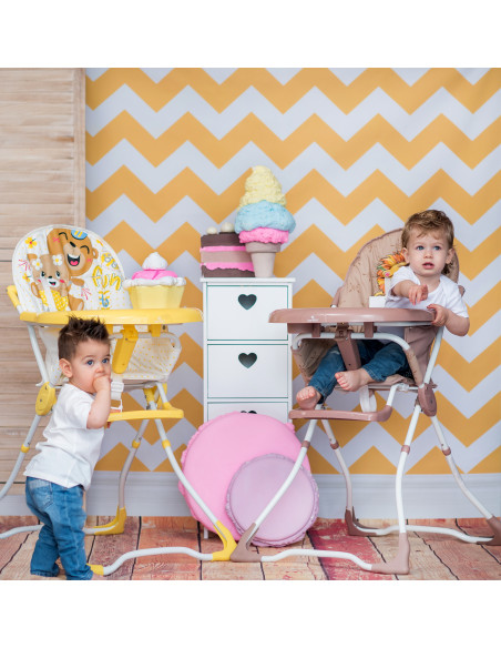 Scaun de masa Marcel, Pink Hearts,10100322111