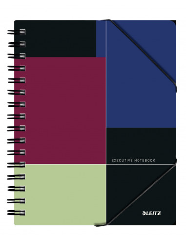 CAIET BIROU SPIRA A5 DR NEGRU-VIOLET EXECUTIVE BE MOBILE