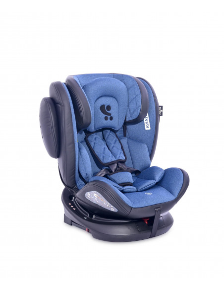 Scaun auto AVIATOR SPS Isofix, Black & Blue,10071302168