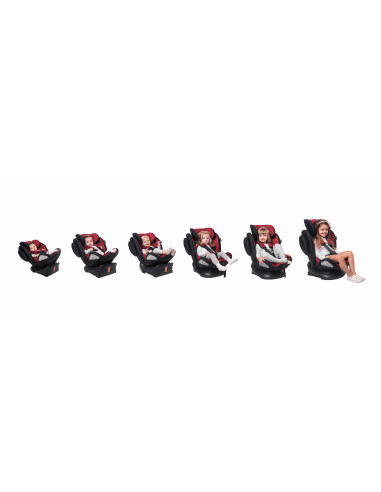 Scaun auto AVIATOR SPS Isofix, Black & Blue,10071302168