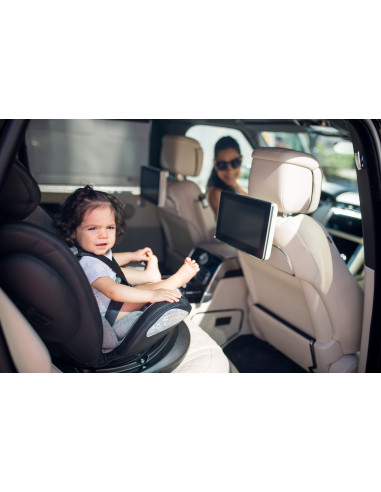 Scaun auto AVIATOR SPS Isofix, Black & Light Grey,10071302119