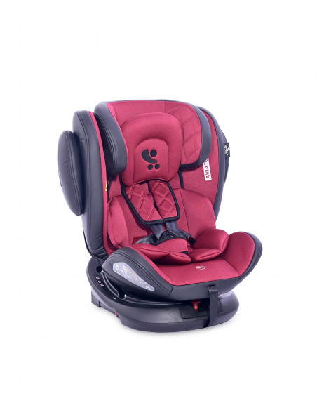 Scaun auto AVIATOR SPS Isofix, Black & Red,10071302167