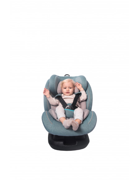 Scaun auto CORSICA Isofix, Black & Green Stars,10071261978