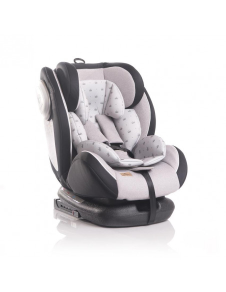 Scaun auto CORSICA Isofix, Grey Crowns,10071262094