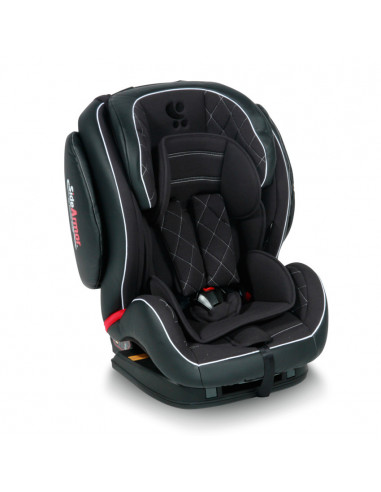 Scaun auto MARS SPS Isofix, Black Leather,10071071766