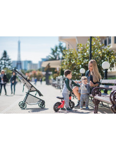 Bicicleta fara pedale SPIDER, White,10050450001 2