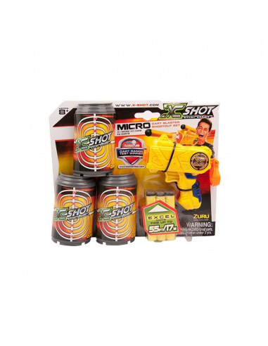 Blaster Cu 6 Sageti X-Shot Micro Dart Noriel,Uniq3614