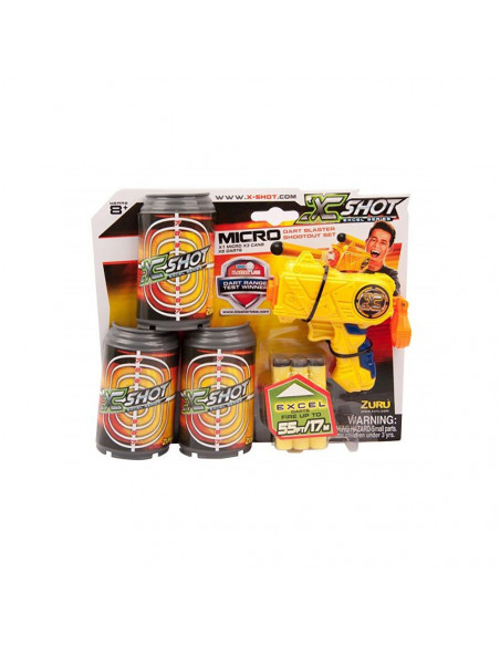 Blaster Cu 6 Sageti X-Shot Micro Dart Noriel,Uniq3614