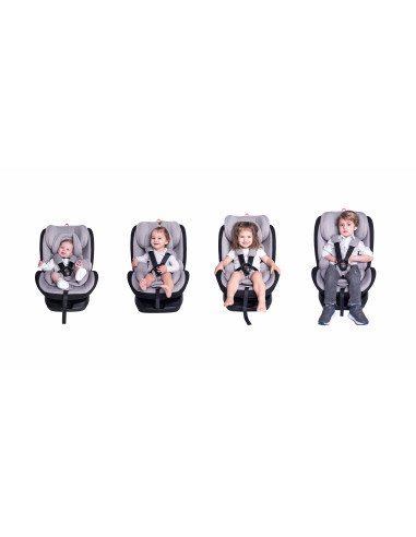 Scaun auto Nebula Isofix, rotativ 360 grade, Black,10071382019