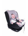 Scaun auto Nebula Isofix, rotativ 360 grade, Pink,10071382023