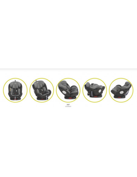 Scaun auto Lyra Isofix, rotativ 360 grade, 0-36 kg