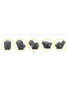 Scaun auto Lyra Isofix, rotativ 360 grade, 0-36 kg
