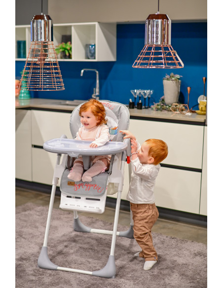 Scaun de masa Cryspi, Tender Blue Fun,10100442127 Scaun de masa Cryspi, Tender Blue Fun,10100442127