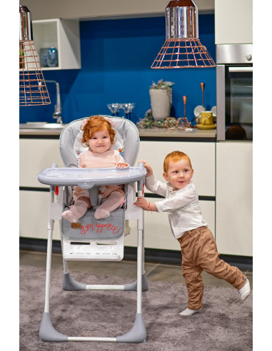 Scaun de masa Cryspi, Tender Blue Fun,10100442127 Scaun de masa Cryspi, Tender Blue Fun,10100442127