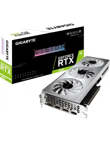 Placa video Gigabyte GeForce® RTX™ 3060 VISION OC, 12GB GDDR6