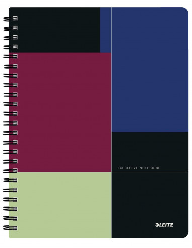 CAIET BIROU A4 DR NEGRU-VIOLET EXECUTIVE GET ORGANIZED