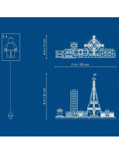 Lego Architecture Paris 21044,21044