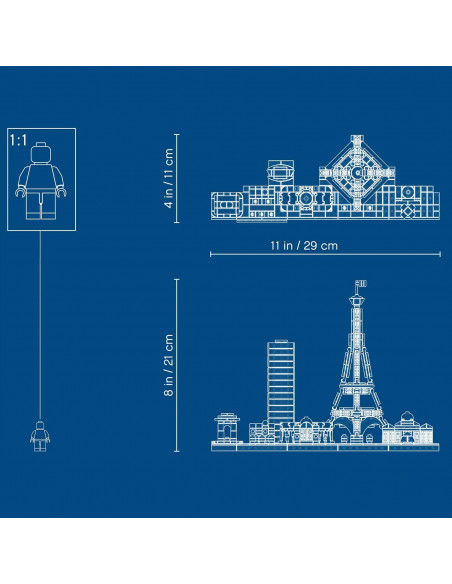 Lego Architecture Paris 21044,21044