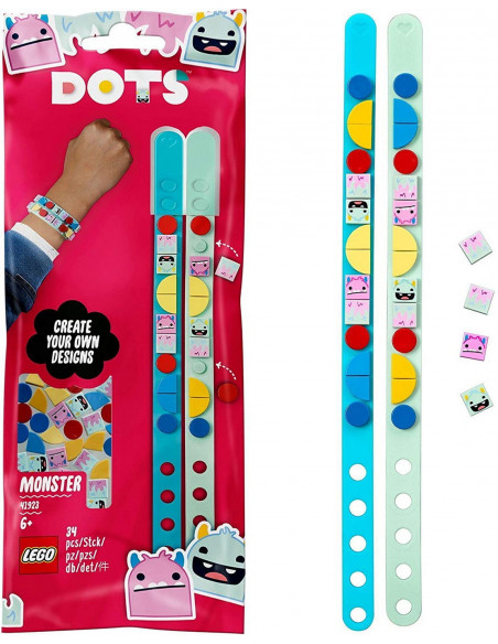 Lego Dots Bratara Cu Monstruleti 41923,41923