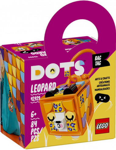 Lego Dots Leopard Ecuson De Bagaj 41929,41929
