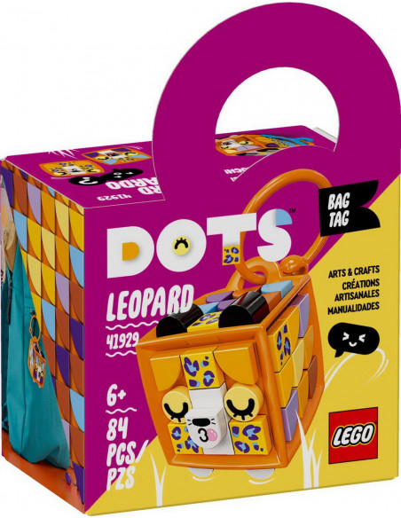 Lego Dots Leopard Ecuson De Bagaj 41929,41929