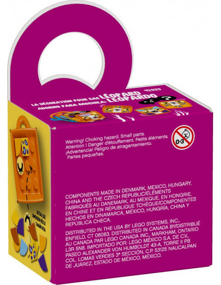 Lego Dots Leopard Ecuson De Bagaj 41929,41929