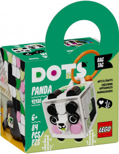 Lego Dots Panda Ecuson De Bagaj 41930