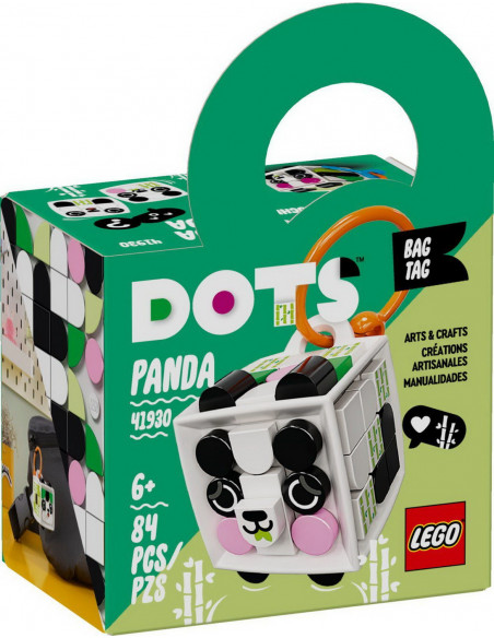 Lego Dots Panda Ecuson De Bagaj 41930,41930
