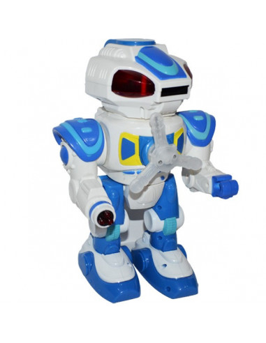 Robot Cu Baterii Si Discuri,360