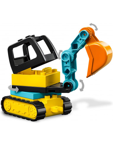 Lego Duplo Camion Si Excavator Pe Senile 10931,10931