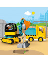 Lego Duplo Camion Si Excavator Pe Senile 10931,10931
