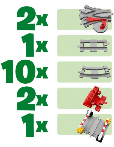 Lego Duplo Sine De Cale Ferata 10882,10882