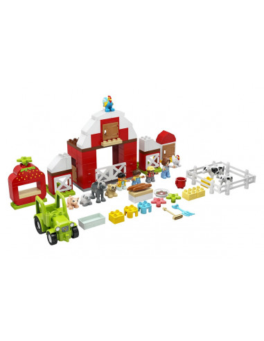 Lego Duplo Hambar, Tractor Si Ingrijirea Animalelor 10952,10952